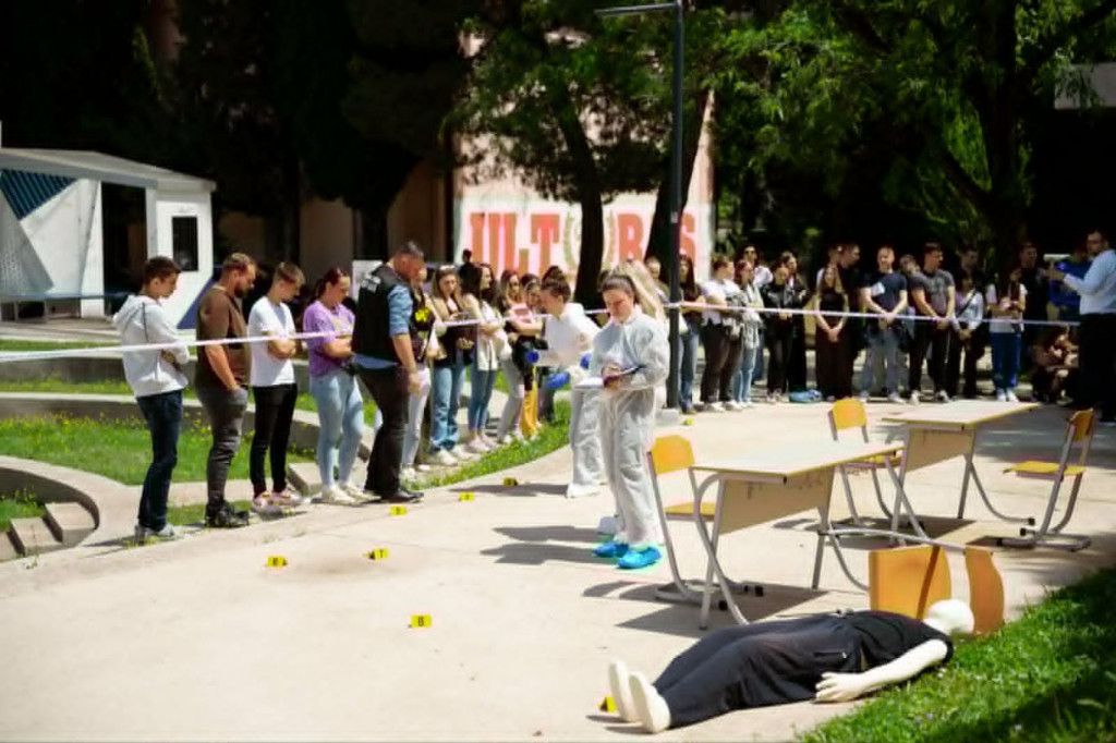 Studenti u Mostaru učili kako izgleda forenzički očevid