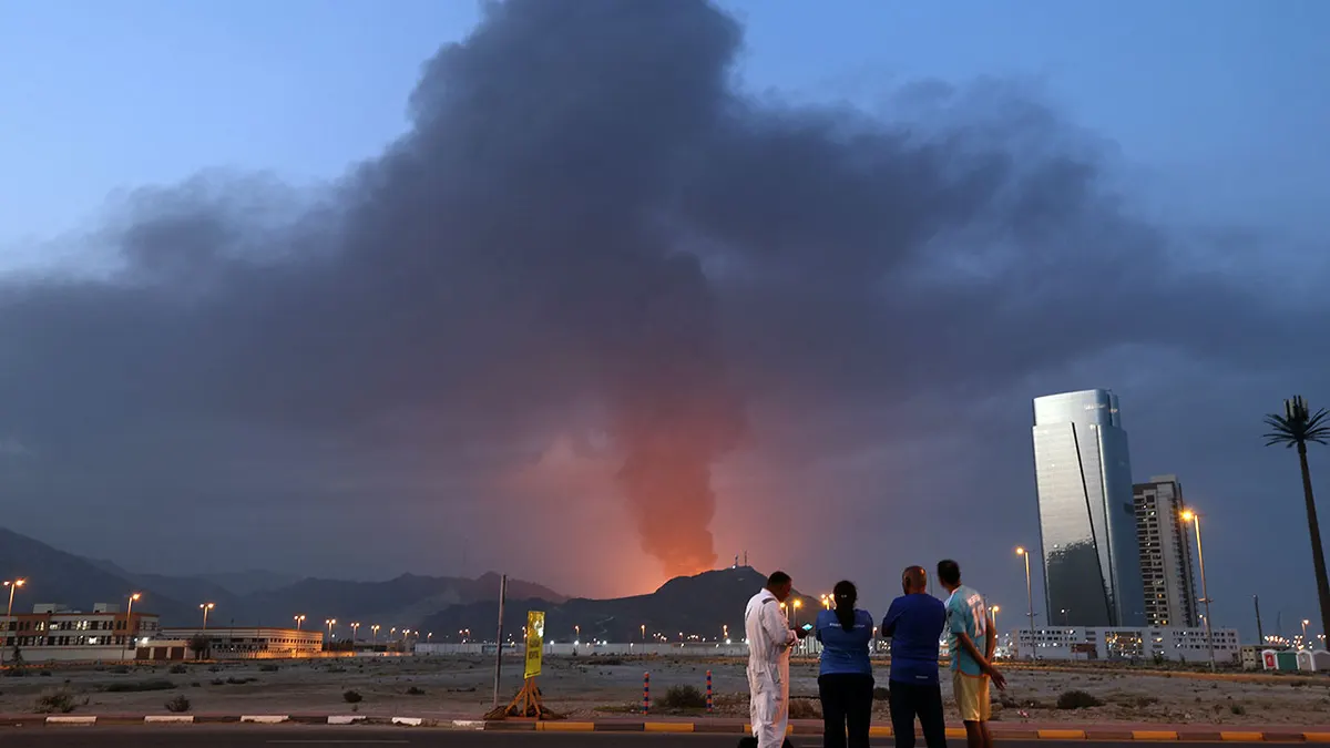 Iranski udari na UAE