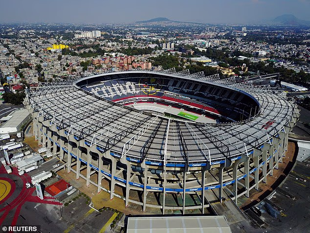 Mexico City's enormous Estadio Azteca stadium will host games throughout the tournament