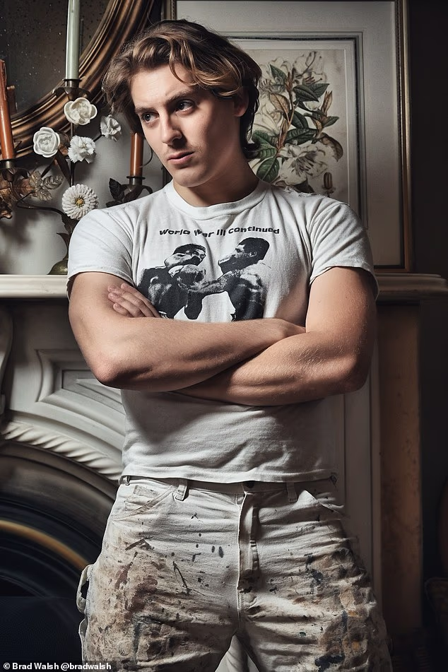 Najstarije dijete zvijezde Seksa i grada - ambiciozni glumac - razvio je svoje bicepse za fotografa Brada Walsha. Fotografije će biti predstavljene u Walshovoj nadolazećoj knjizi FELLA: IMAGES OF MEN