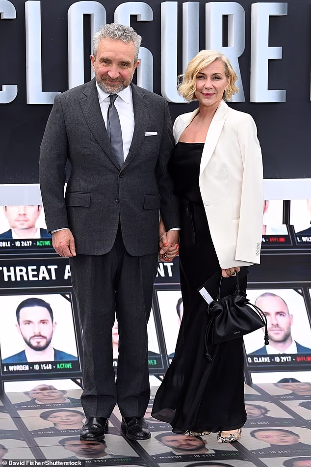 Eddie Marsan izgledao je zaljubljeno sa svojom suprugom Janine Schneider-Marsan