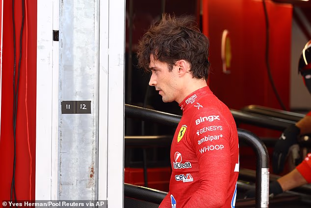 Charles Leclerc bio je među onima koji su se srušili zbog šokantnog prekida strujnog kruga
