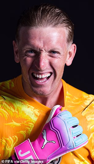 Jordan Pickford također je uhvatio sunce tijekom ranih dana Engleske na Floridi