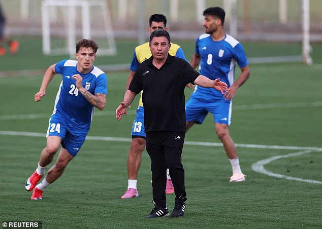 Amir Ghalenoei (pictured) averages 2.3 points a game since taking charge of Iran