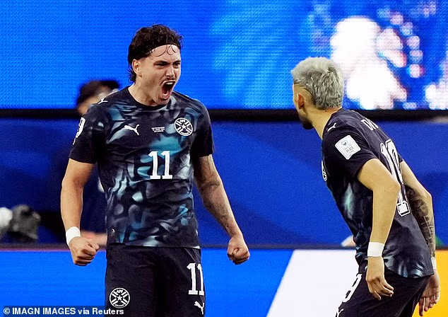 Mauricio je vratio gol za Paragvaj u drugom poluvremenu, ali nije bilo velike razlike