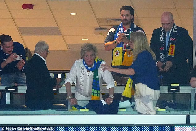 Rod Stewart was present as Scotland made their long-awaited return to the World Cup stage
