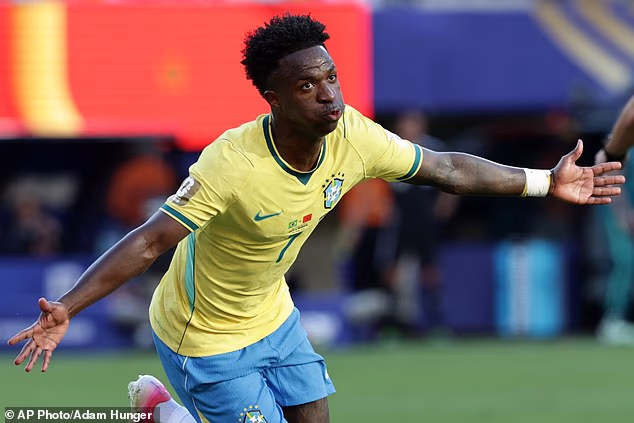 Vinicius Junior scored the 79th goal by a Real Madrid player in World Cup history, making them the joint-most prolific team alongside Bayern Munich