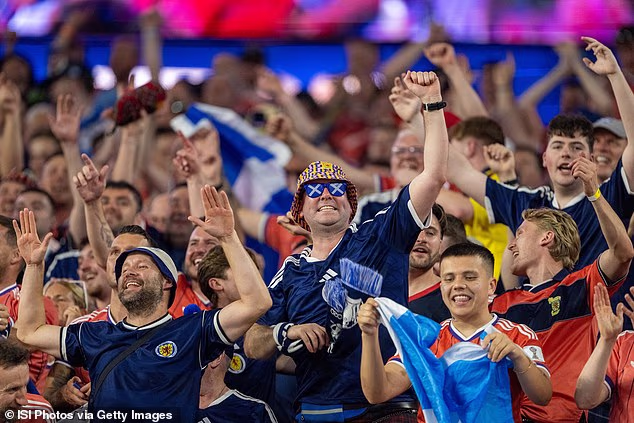 Scotland got the party started as they went top of Group C with victory over Haiti