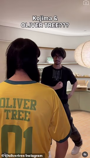U jednom isječku objavljenom u utorak, Tree je usporedio plesne pokrete s brazilskim kreatorom sadržaja Akihitom
