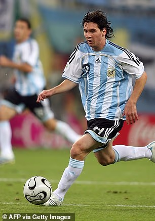 Messi je debitirao na Svjetskom prvenstvu u Njemačkoj 2006. godine
