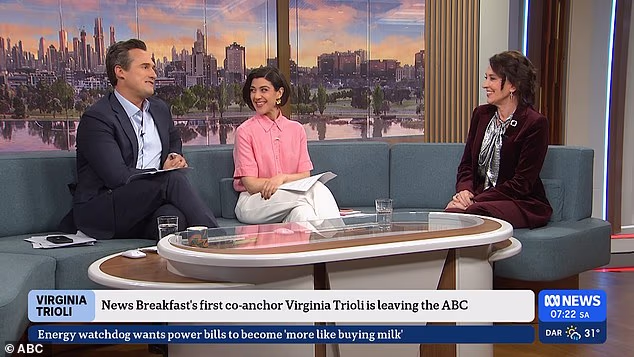 60-godišnja voditeljica pojavila se u četvrtak na ABC News Breakfastu kako bi potvrdila vijest i otkrila svoje planove za nove kreativne prilike
