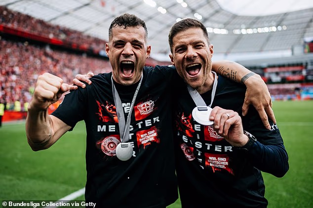Xhaka je radio s novim menadžerom Chelseaja Xabijem Alonsom dok je bio u Bayer Leverkusenu