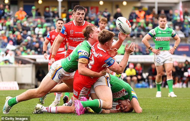 Prošle su nedjelje protiv Canberra Raidersa izpustili vodstvo od 10-6 na poluvremenu