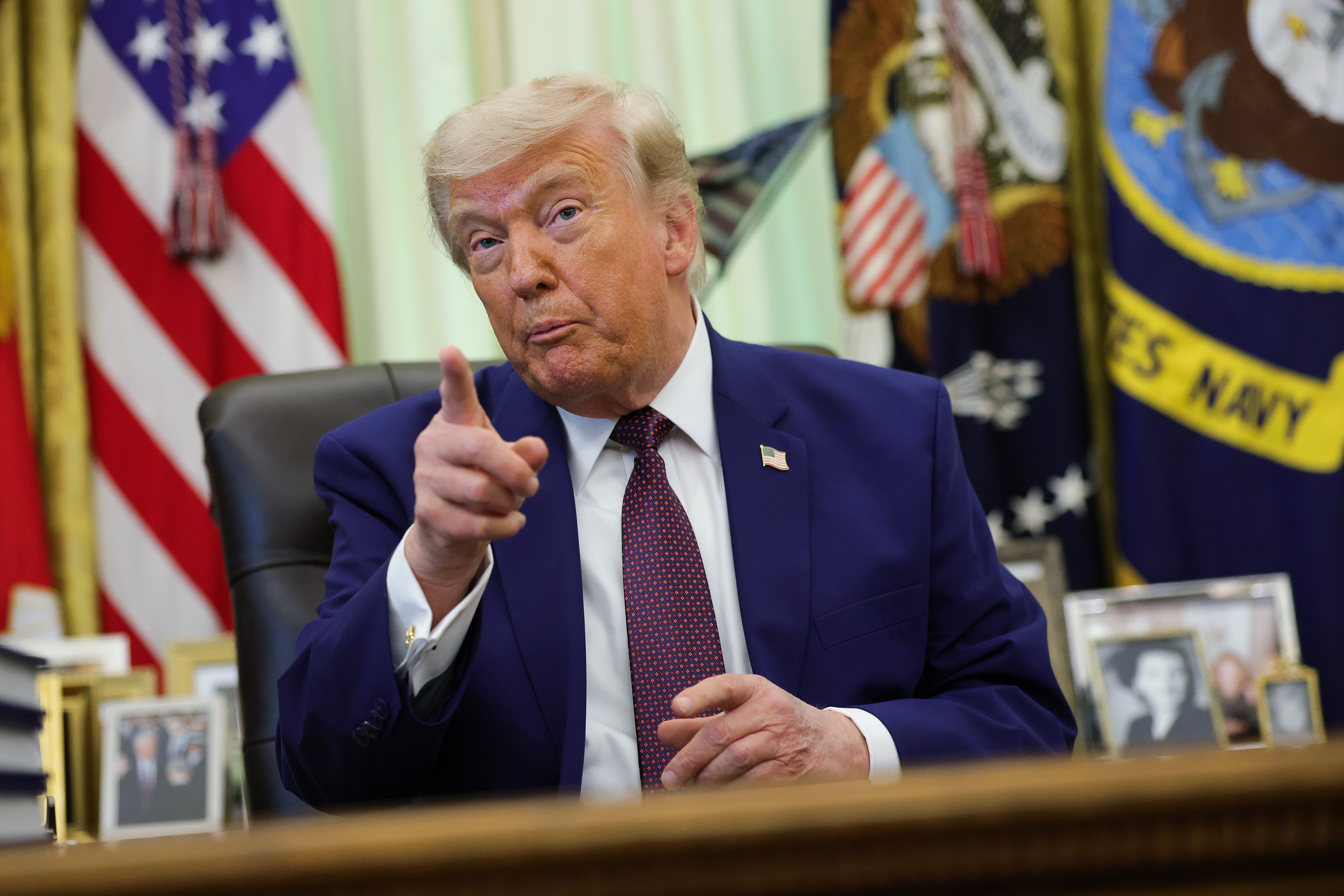 Donald Trump govori tijekom događaja u Ovalnom uredu Bijele kuće 3. lipnja 2026