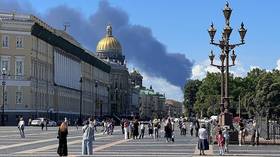 Veliki napad dronovima pogodio St. Petersburg