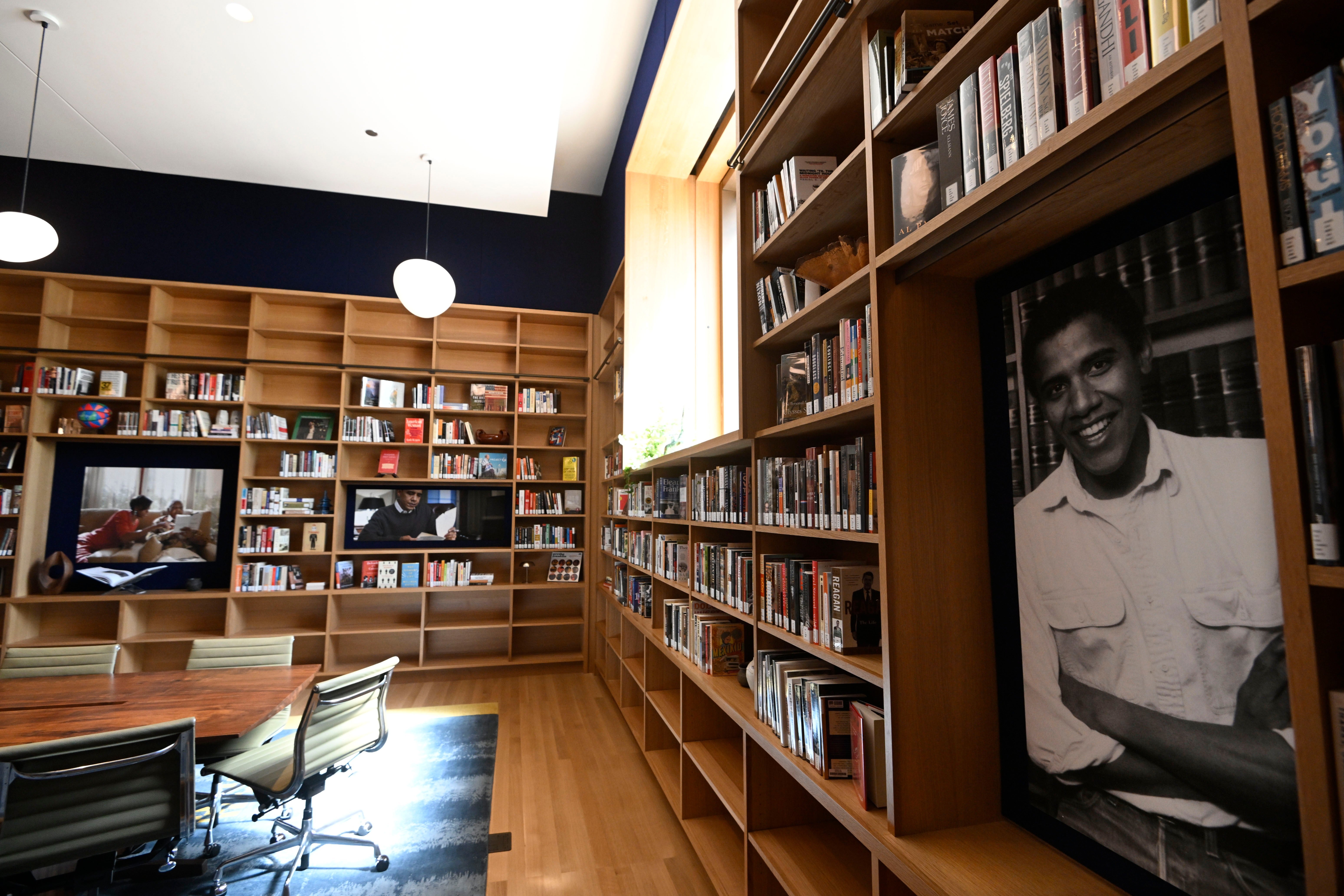 Predsjednička čitaonica u Chicago Public Library u Obaminom predsjedničkom centru