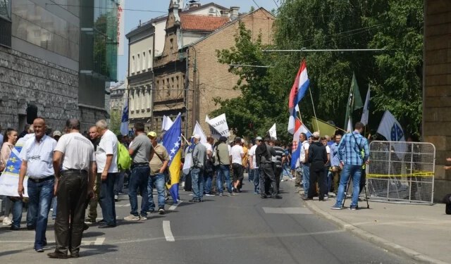 Braniteljske udruge HVO-a i Armije BiH traže odgovor o minimalnoj mirovini i dodatku