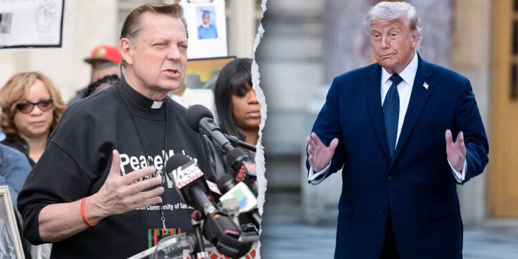 Čikaški svećenik kaže Trumpu da zašuti nakon nasilja tijekom vikenda 1. lipnja