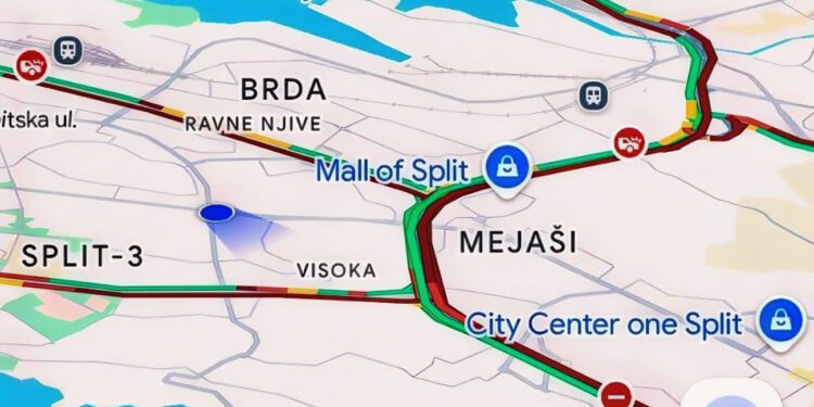 Crveni se Split: Četiri auta sudarila se na Domovinskog rata. Nevrijeme i kiša paralizirali promet u cijeloj splitskoj okolici