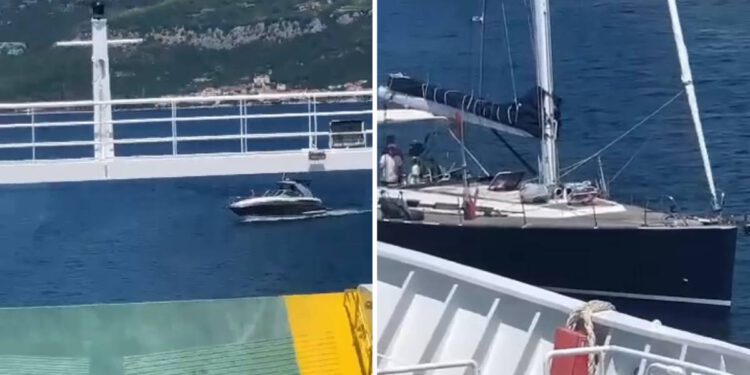 DRAMATIČNE SNIMKE S KORČULE: “Posada Jadrolinije uzalud trubi, prolaz Dominče postao je tempirana bomba!”