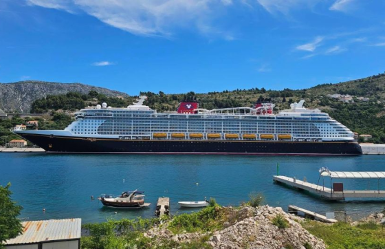Disney Dream najduži je brod koji je ikad uplovio u Dubrovnik