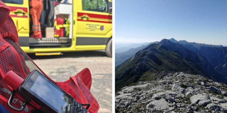 Dvije akcije spašavanja na Biokovu u jednom danu: Turisti kolabirali zbog vrućine i dehidracije