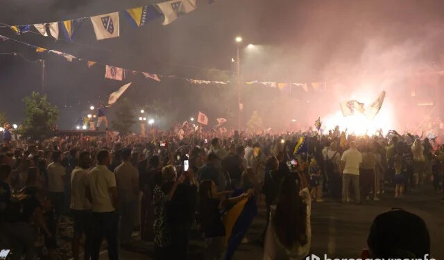 FOTO Mostar je eruptirao nakon gola Lukića, zavirite u galeriju
