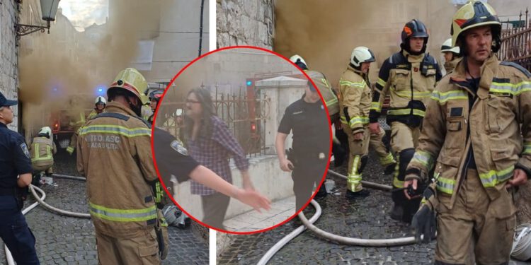 FOTO U Varošu planuo stan poznatog splitskog umjetnika