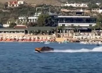 Gliserom se zaletio u patrolni brod i poginuo