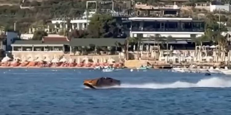 Gliserom se zaletio u patrolni brod i poginuo