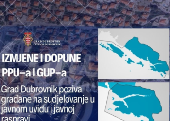 Grad Dubrovnik poziva građane na javni uvid u izmjene GUP-a i Prostornog plana