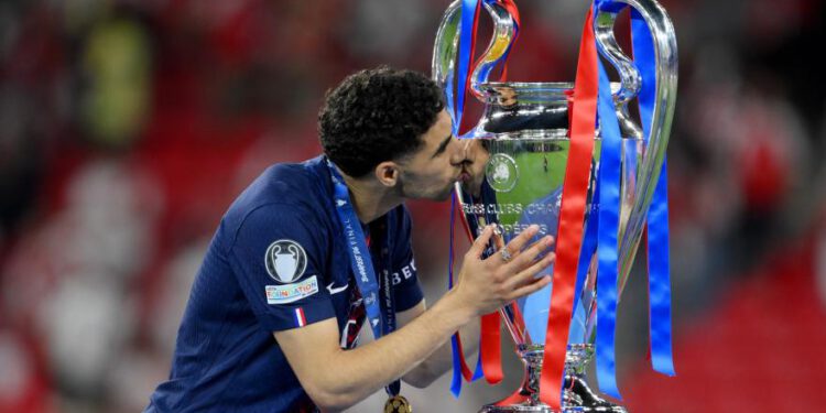 Hakimi, najbolja igra u sezoni 2025/26 između golova i asistencija s PSG-om