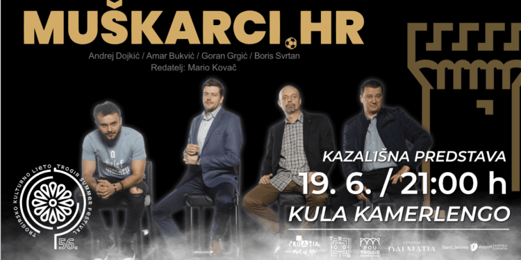 Hit komedija „Muškarci.hr“ u Kuli Kamerlengo