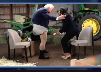 Jimmy Kimmel ismijava Trumpa kako bježi s intervjua slikom AI pelena: ‘Trumperov bijes’