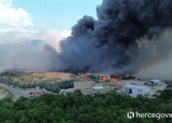 Kvaliteta zraka u Mostaru jutros umjerena, glavni onečišćivač PM2.5