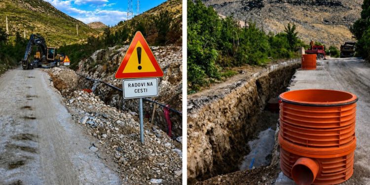 MJEŠTANI POZIVAJU NA PROSVJED Cesta prema Sitnom i Dubravi i dalje zatvorena do prosinca!? “Rokovi se stalno pomiču, tražimo da se radovi ubrzaju”