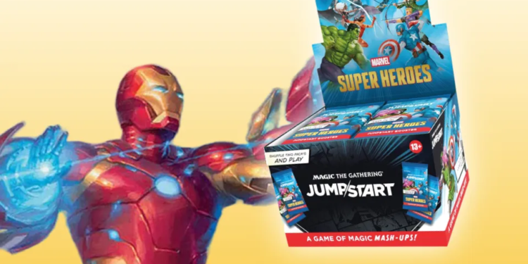 MTG Marvel Super Heroes Jumpstart Booster Box Deal na Amazonu