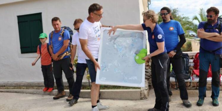 Memorijalni uspon na Šćah, najviši vrh otoka Ugljana!