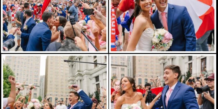Mladenci iz Philadelphije dolaze u Hrvatsku