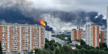 Najžešći ukrajinski napad na Moskvu u zadnje dvije godine: Gori rafinerija