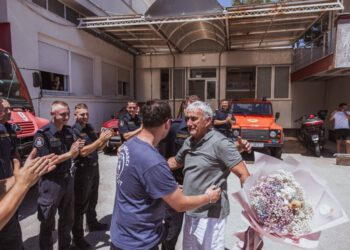 Nakon 40 godina predanog rada u JVP-u Split Duško Perišić Švabica odlazi u zasluženu mirovinu