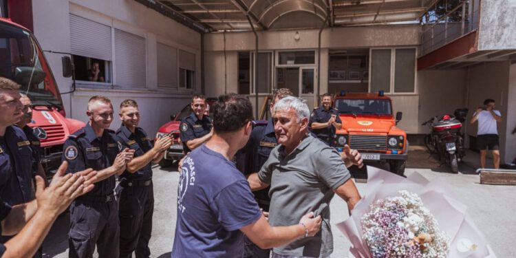 Nakon 40 godina predanog rada u JVP-u Split Duško Perišić Švabica odlazi u zasluženu mirovinu