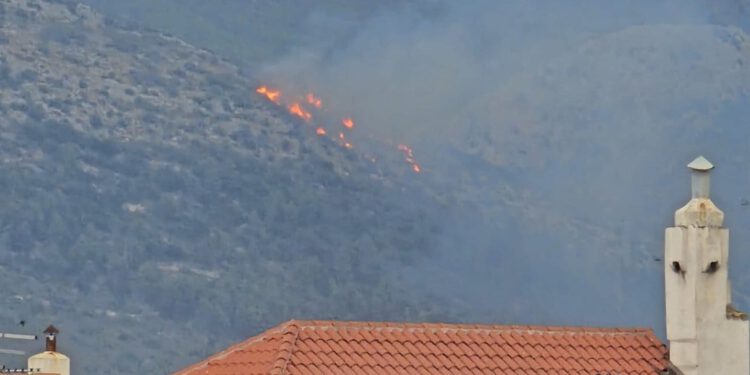 Novi požar u Dalmaciji: Gori i iznad Orebića