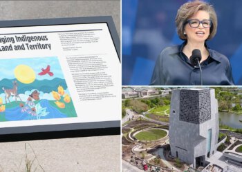 Obamin predsjednički centar sa stalnim postavom domorodačke zemlje