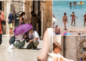 Ovako se preživljava toplinski val u Dubrovniku