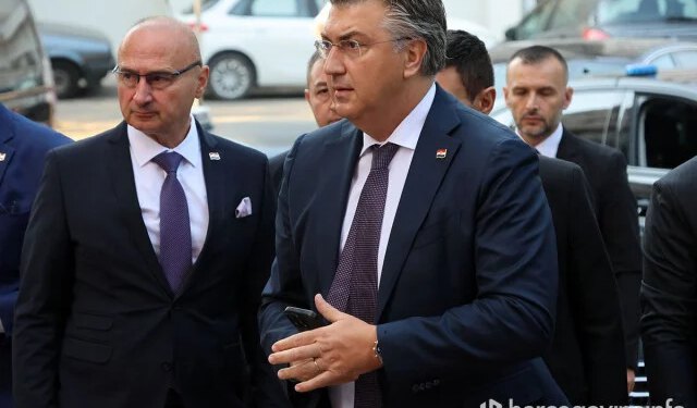 Plenković: ‘Ovo što se događa Hrvatima u BiH nije ni slovo ni duh Daytona’
