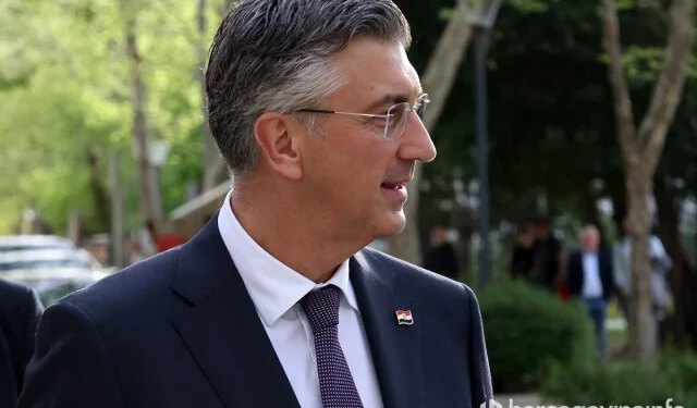 Plenković pozvao na veću izlaznost hrvatskih birača u BiH, otkrio i kome daje potporu