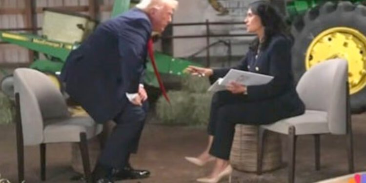 ‘Prešao s narančaste na crvenu’: Zastupnici i stručnjaci osudili su Trumpa zbog izljeva bijesa u intervjuu za NBC
