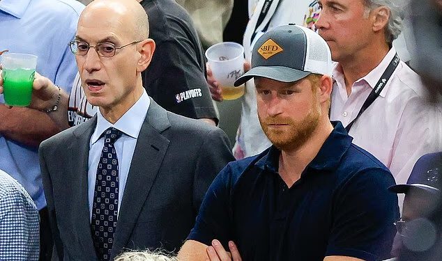 Princ Harry iznenađujuće se pojavio na NBA finalu bez Meghan Markle