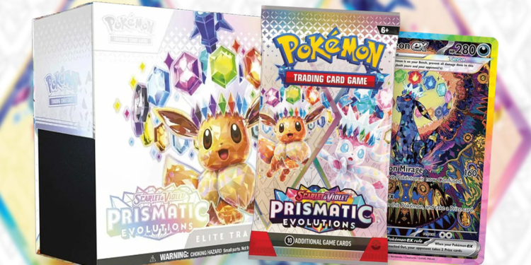 Prismatic Evolutions ETB Sealed In Stock — najbolja ponuda na Amazonu i TCGplayeru